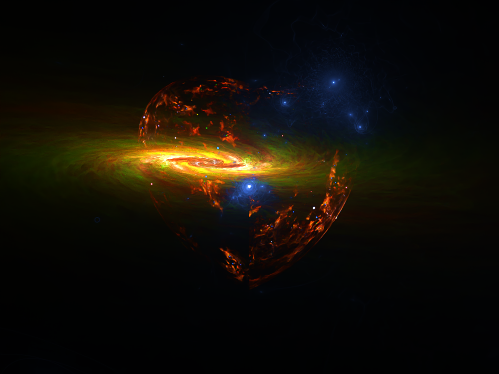 A Heart Shaped Solar Flare